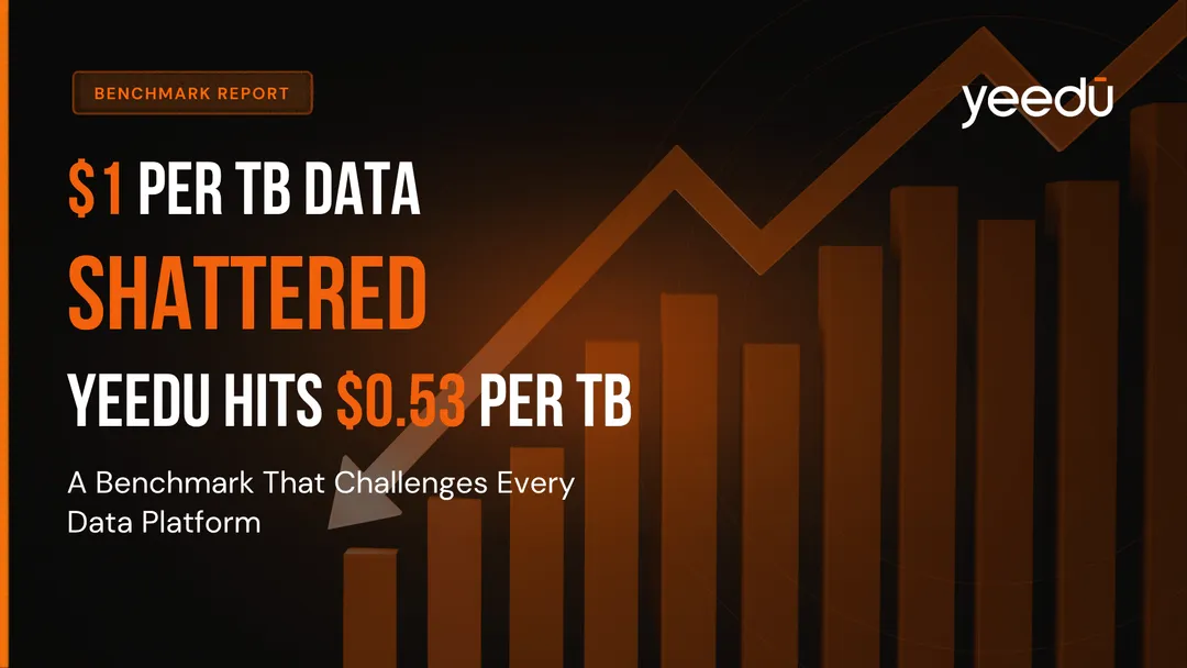 Yeedu Hits $0.53/TB in a Benchmark That Challenges Every Data Platform